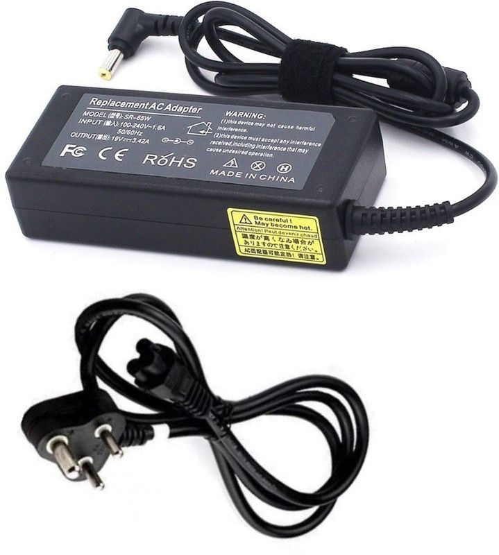 Laplogix Emachines D728 19V 3.42A 65 W Adapter  (Power Cord Included)