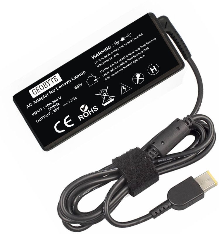 GEOBYTE USB Laptop Adapter for G500s 65 W Adapter  (Power Cord Included)