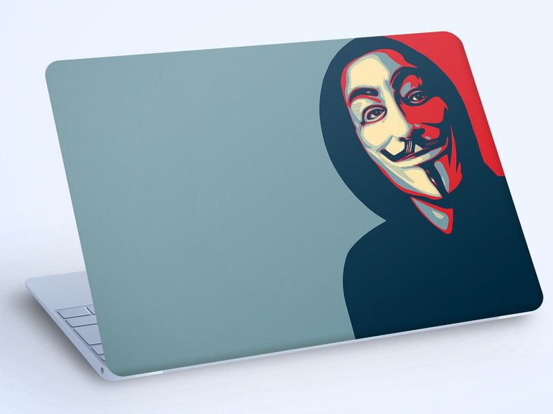 LIKEIT Laptop Printed Sticker [Eco Vinyl}, {Matte Finish] for All Laptop 14 Inch 82 ECO VINYL Laptop Decal 14