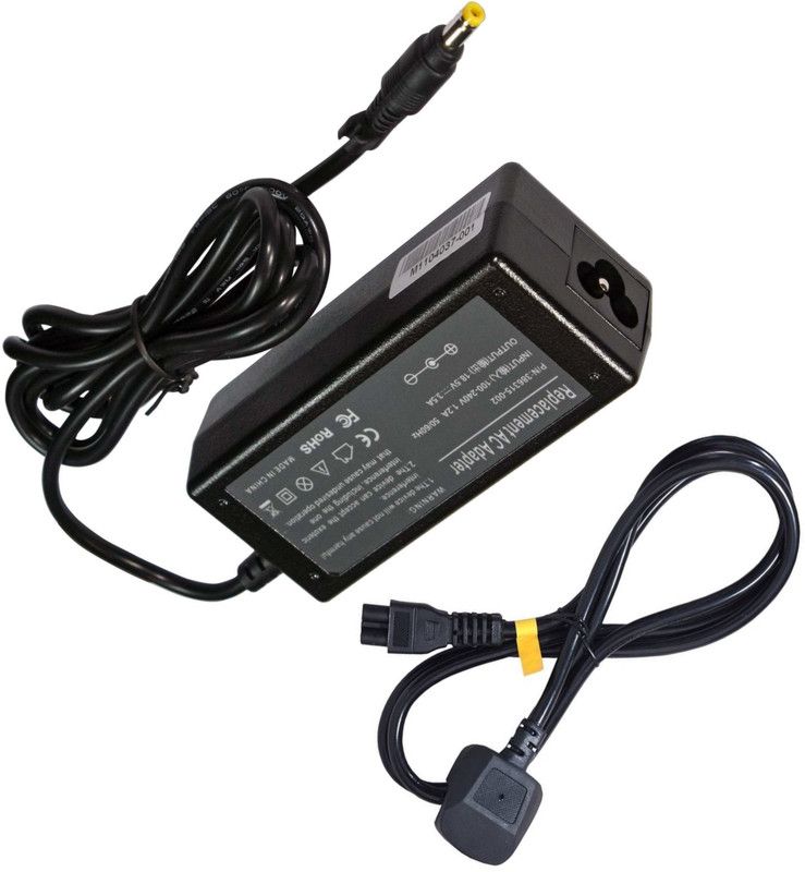 Revice Laptop charger adapter for PH Compaq Presario 65w 3.5a Yellow Pin Charger 65 W Adapter (Power Cord Included) 65 W Adapter  (Power Cord Included)