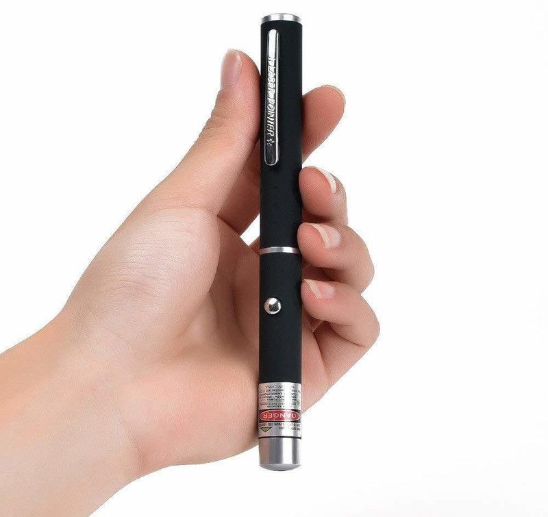 PREPSTO Green Laser Pointer Pen Beam with Stylish Disco Light  (320 nm, Green)