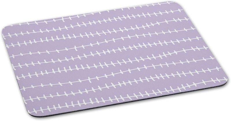100yellow Purple Color Printed Waterproof Coating Gaming Mouse Pads For Computer Mousepad  (Multicolor)