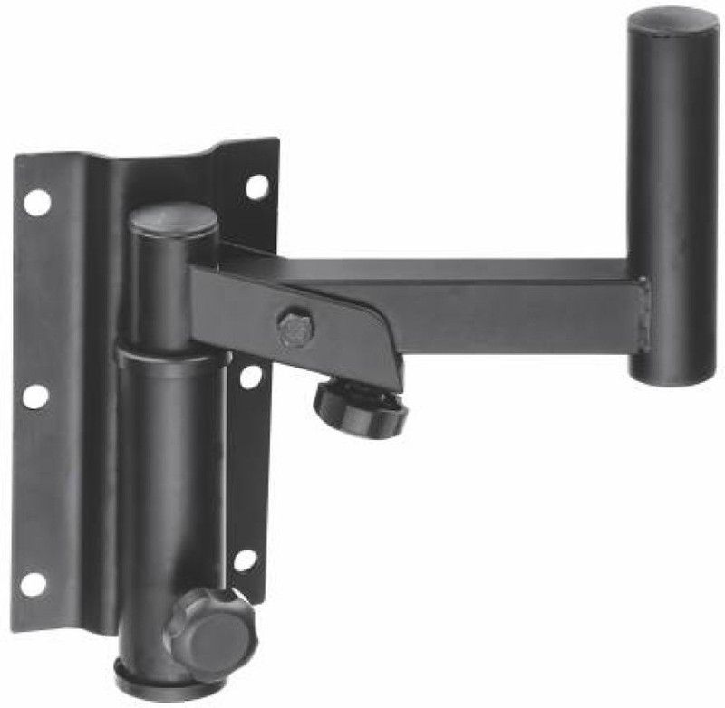 MX Wall Mount Bracket Speaker Stands Universal Adjustable with Tilt Angle Rotation Adjustment Speakers Stand  (Black)