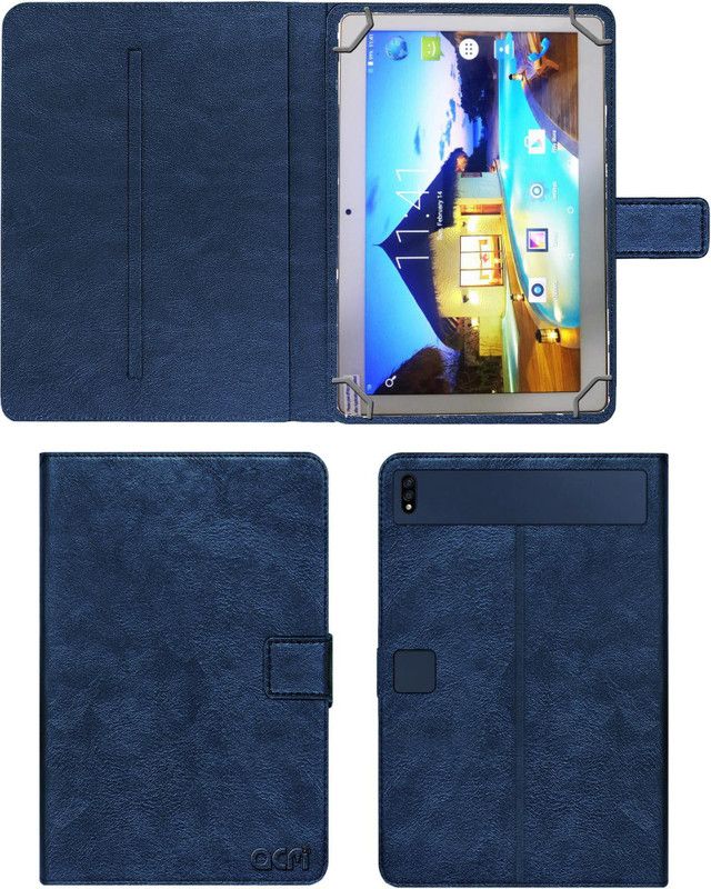 ACM Flip Cover for Baslate 1016  (Blue, Cases with Holder)