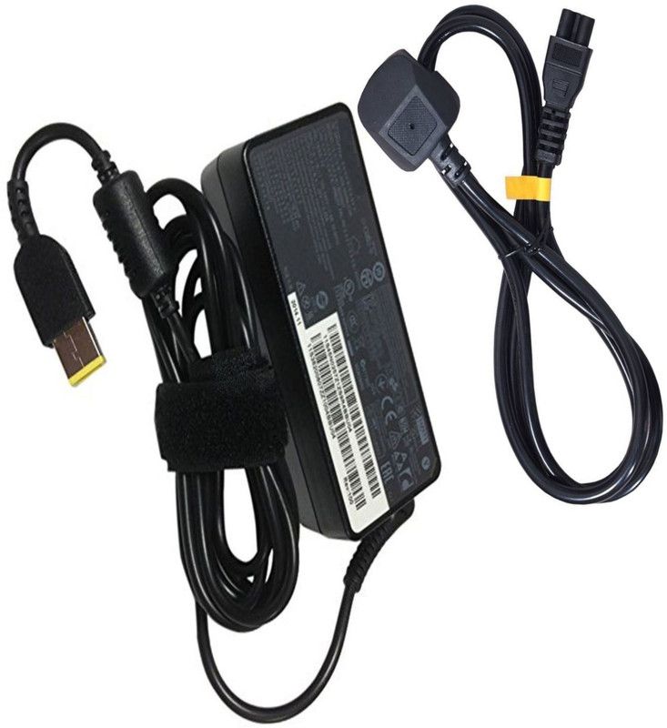 VGTECH Laptop adapter Compatible with E550 20DF002WUS/T431S 20AA001DGE/X1 Carbon 20BT000D 65 W Adapter  (Power Cord Included)
