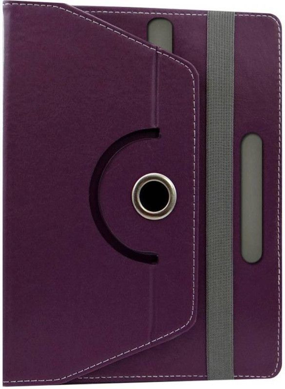 Cutesy Flip Cover for Honor MediaPad T3 10 9.6 inch  (Purple, Cases with Holder, Pack of: 1)