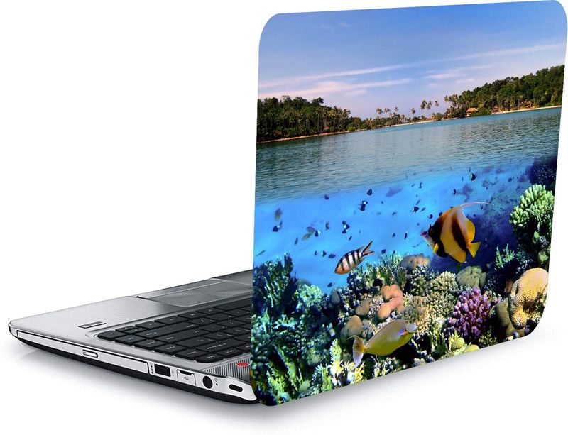qthinfra QTH DYNAMIC DESIGN LAPTOP STICKER 15.5 Inch QTH-L18-1813 VINYL Laptop Decal 15.5