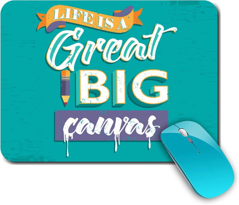 whats your kick Creative | Idea's | Designer | Freelancer |Creative | Printed Mouse Pad/Designer Waterproof Coating Gaming Mouse Pad For Computer/Laptop (Multi8) Mousepad  (Multicolor)