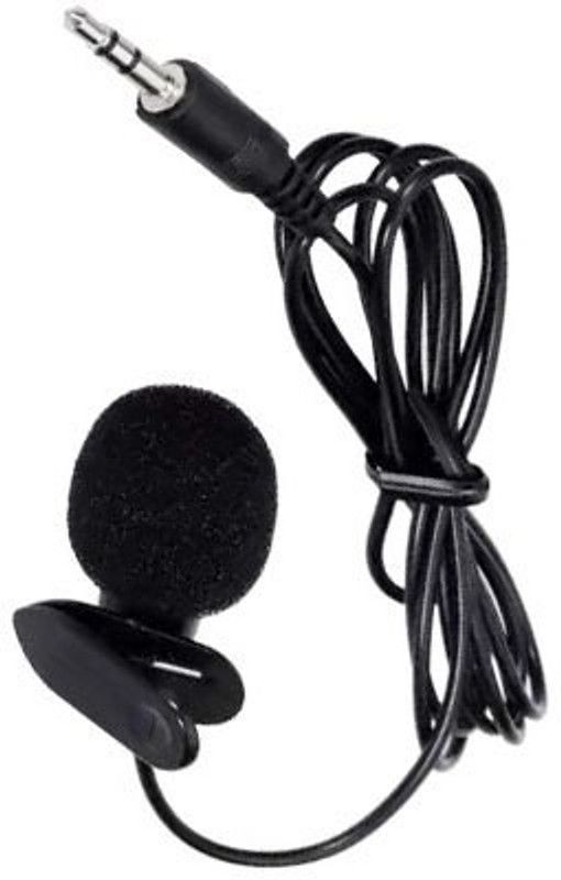 Dilurban Best Quality Digital Noise Cancellation Clip Collar Mic Condenser for YouTube Video | Interviews | Lectures Travel Videos Mike Lapel Mic Mobile, PC, Laptop, Android Smartphones, DSLR Camera Collar Mic  (Black)