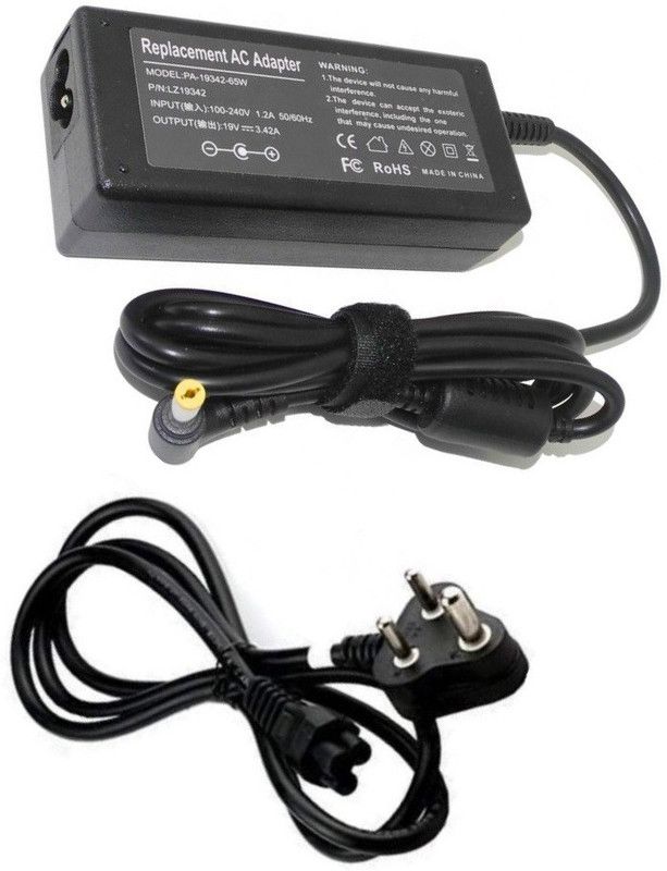 Laplogix 2202 19V 3.42AÃÂ  65 W Adapter  (Power Cord Included)