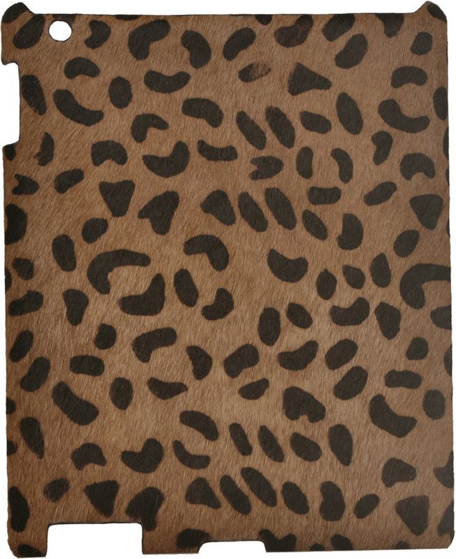 JUSTANNED Back Cover for Apple iPad 3  (Brown)