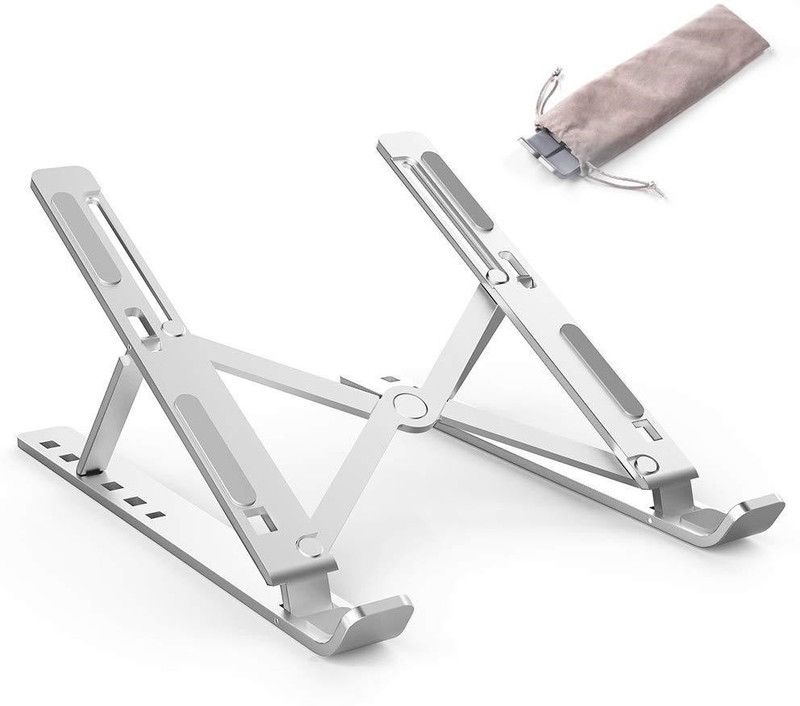 blue seed BBD-Portable Computer Stand with Heat-Vent to Elevate Laptop, 13 Lbs Heavy Duty Laptop Holder Laptop Stand