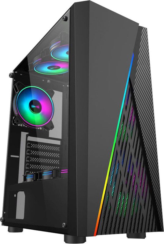 ZOONIS I - SEVEN (16 GB RAM/4GB RADEON RX 550 Graphics/1 TB Hard Disk/120 GB SSD Capacity/Windows 10 (64-bit)/4 RADEON RX 550 GB Graphics Memory) Mid Tower with MS Office  (GT GAMER i7-4220)