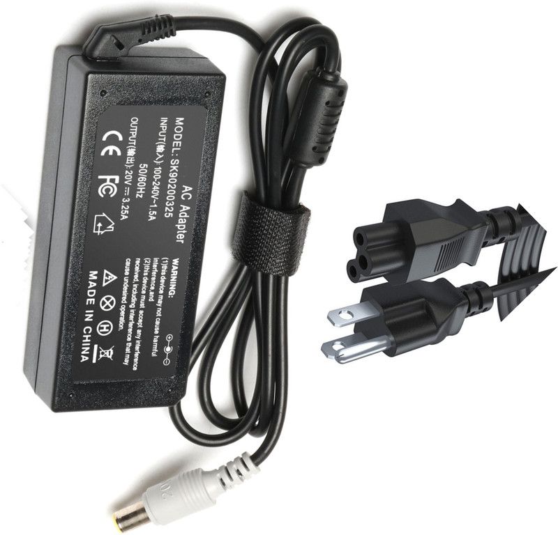 VGTECH Laptop Adapter compatable Edge 13 0196-39V 65 W Adapter  (Power Cord Included)