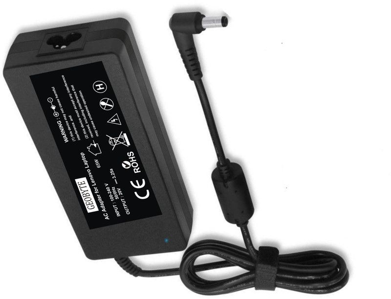 GEOBYTE Laptop Adapter Y460P 20v charger With Power Cord 65 W Adapter