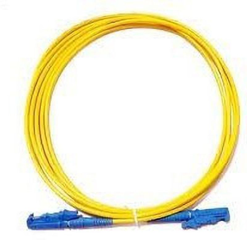 projexon Fiber Optical Cable 70 m E2000/UPC-E2000/UPC/ SIMPEX / 3MM / LSZH / SM / G652D-70 MTR  (Compatible with LAN,WAN,Data centers,Telecom,CATV/FTTX networks, Yellow, One Cable)