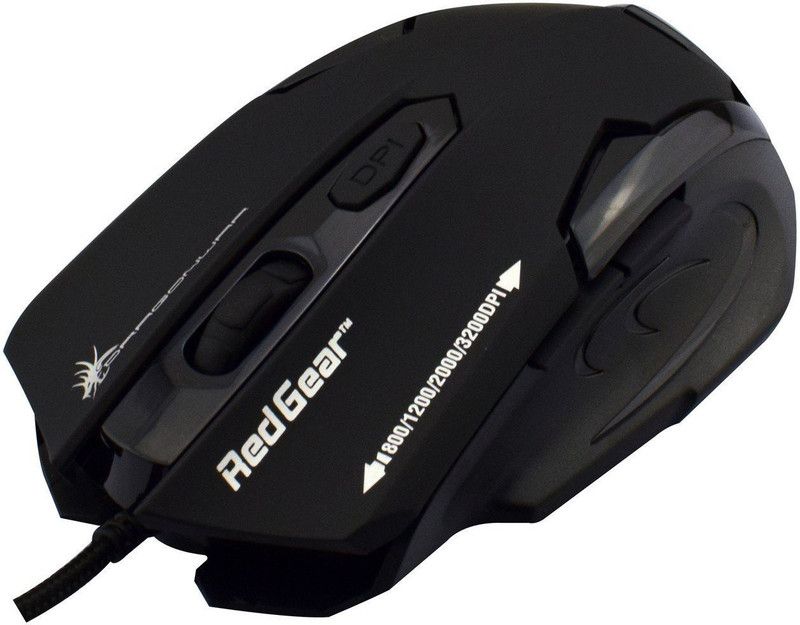 (Refurbished) Dragon War ELE-G11 Wired Laser Gaming Mouse  (USB 2.0, Black)
