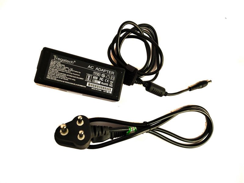 Regatech Charger X57SR, X57VC, X57VN, X59SR 19V 3.42A 65 W Adapter  (Power Cord Included)