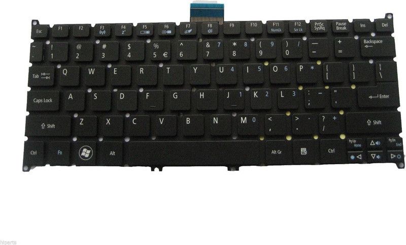 SellZone Keyboard Internal Laptop Keyboard  (Black)