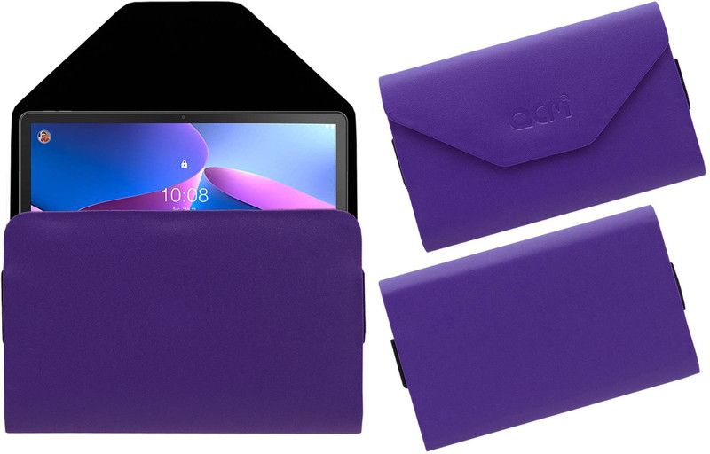 ACM Pouch for Lenovo Tab M10 Gen 3  (Purple, Cases with Holder, Pack of: 1)