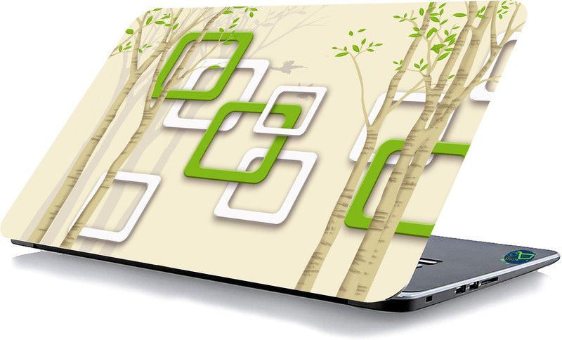 Digi2cart 726 DYNAMIC DESIGN LAPTOP STICKER 15.5 Inch L8-0726 Vinyl Laptop Decal 15.6