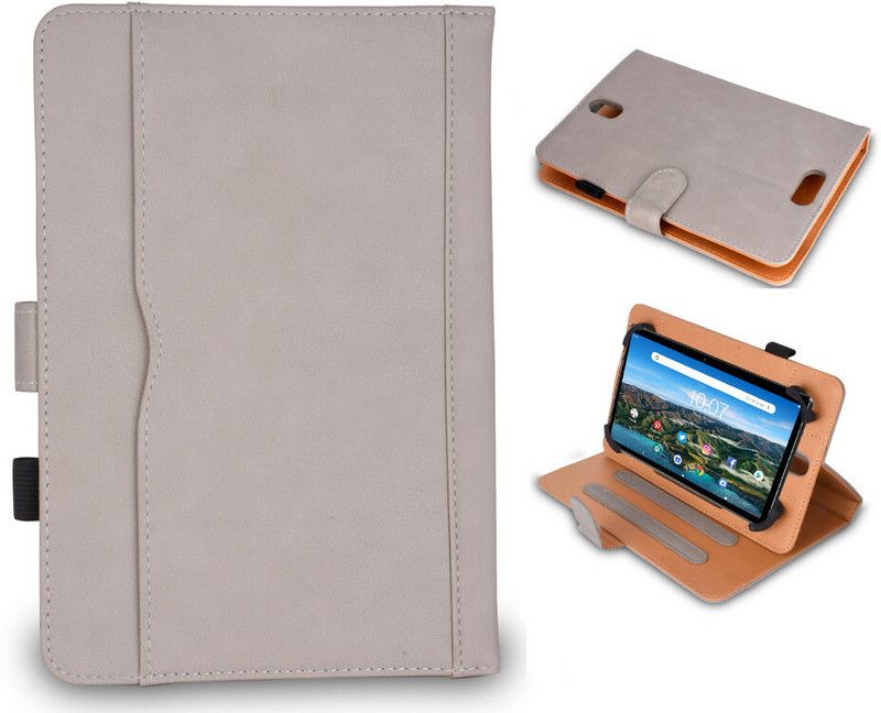 WHITBULL Flip Cover for Lenovo M10 Plus (10.3 inch) (TB-X606F/TB-X606X)  (Grey, Rugged Armor, Pack of: 1)