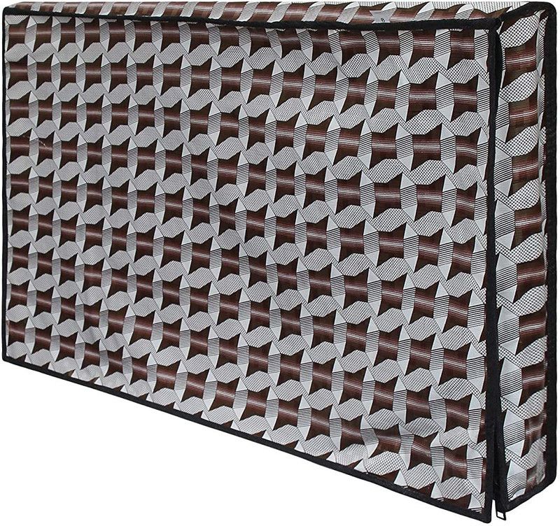 WIN WORLD DARK-BROWN-CHECKED-50-INCH-LED for 50 inch LCD Monitor - DARK-BROWN-CHECKED-50-INCH-LED  (Multicolor)