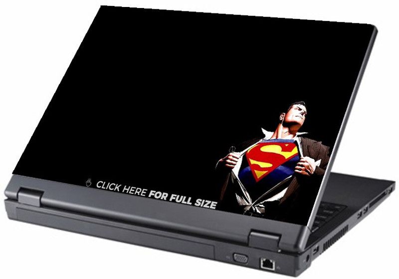 i-Birds super man Exclusive High Quality Laptop Decal, laptop skin sticker 15.6 inch (15 x 10) Inch iB_skin_1142new Vinyl Laptop Decal 15.6