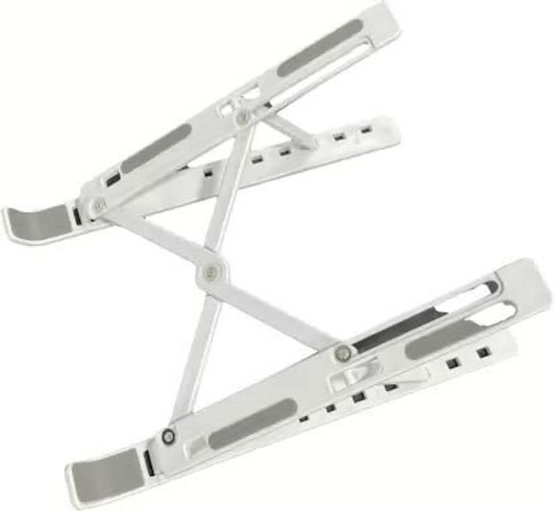 Dilurban Trending Portable Aluminium Laptop Stand/Laptop Holder/Aluminium Adjustable Stand/Foldable Portable Stand/Tablets Holder Laptop Stand