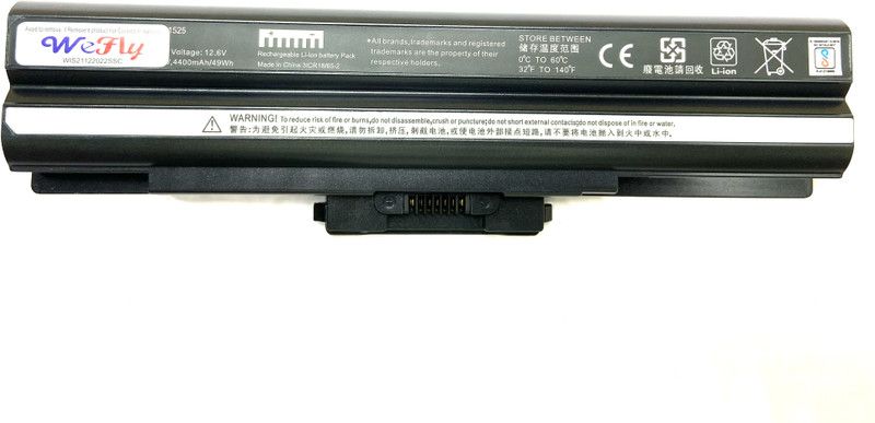 WEFLY Laptop Battery Compatible for Sony VAIO VGN-SR38/J 6 Cell Laptop Battery