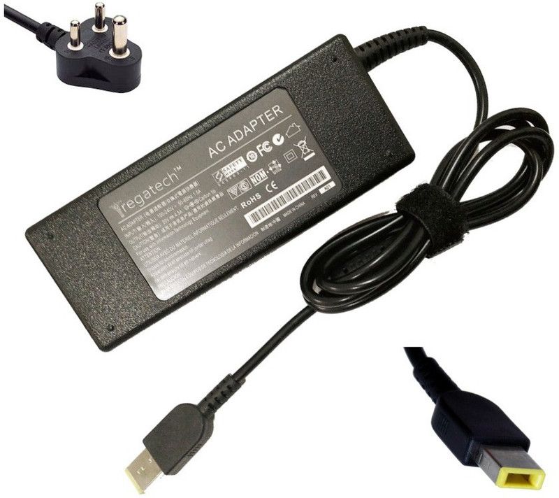 REGA NOVO THINKPAD T431S 20V 4.5A 90W 90 W Adapter  (Power Cord Included)