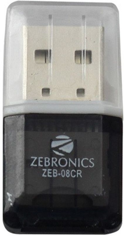 ZEBRONICS ZEB-08CR Card Reader  (Black)