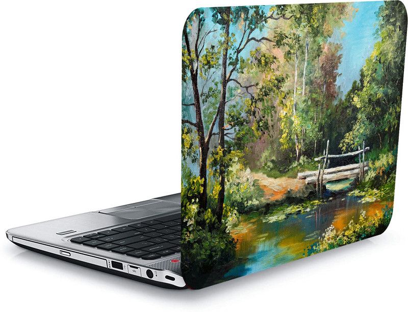 qthinfra QTH DYNAMIC DESIGN LAPTOP STICKER 15.5 Inch QTH-L15-1513 VINYL Laptop Decal 15.5