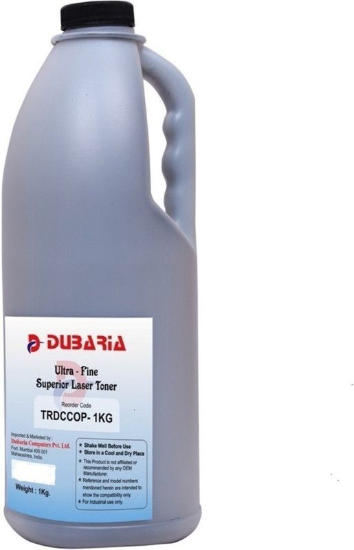 Dubaria Toner Powder Compatible For Use In Canon iR imageRUNNER 2200 / 2800 / 3300 / 2230 / 2270 / 5000 / 5020 / 6000 / 6085 / 8530 / 5075 / 6075 / 3530 / 5570 / 6570 / GP30 / 55 / 255 / 355 / 405 / 400 Copier Printers – 1 KG Bottle Black Ink Toner