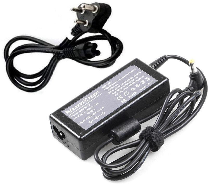 Laplogix Aspire 5810TG 19V 3.42 65 W Adapter  (Power Cord Included)