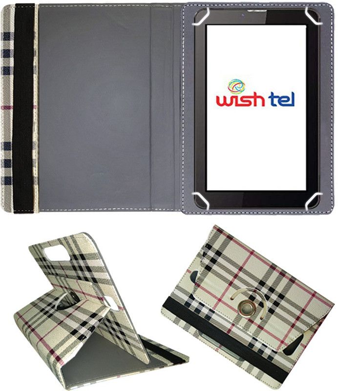 Fastway Book Cover for Wishtel Ira 4G 7 INCH Tablet  (Multicolor, Cases with Holder, Pack of: 1)