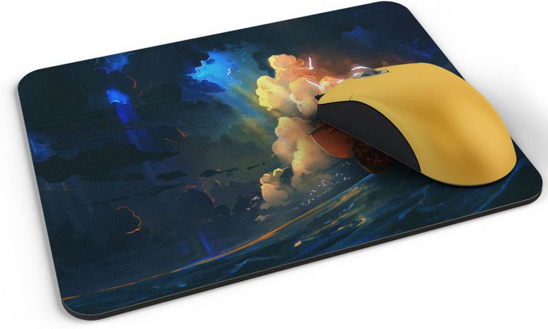 UTU Thousand Sunny One Piece Mousepad  (Black)