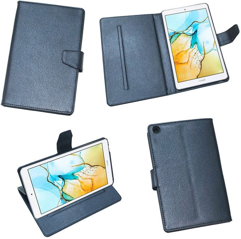 Gizmofreaks Flip Cover for Honor Pad 5  (Black, Cases with Holder)