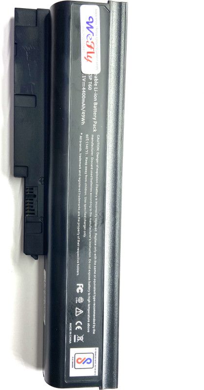 WEFLY Laptop Battery Compatible For IBM ThinkPad R60e 9464 6 Cell Laptop Battery