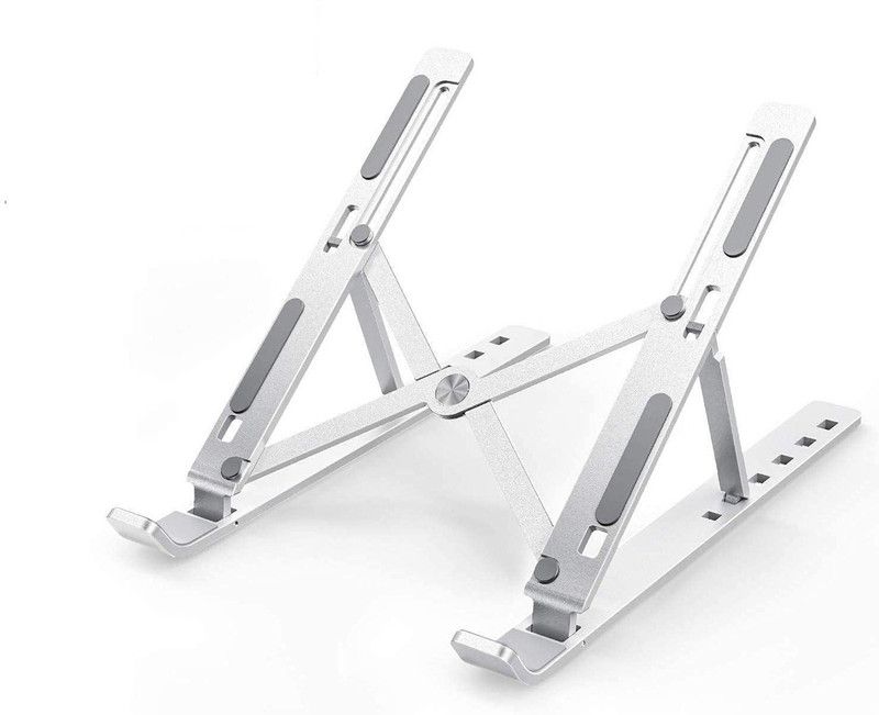 Megaloyalty BEST BRAND Foldable Portable 6 Angle Adjustable Ergonomic Desktop Stand Laptop Stand