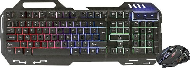TAG GAMERZ Avenger - Combo KIT - RGB 3 Color LED Wired USB Gaming Keyboard  (Black)