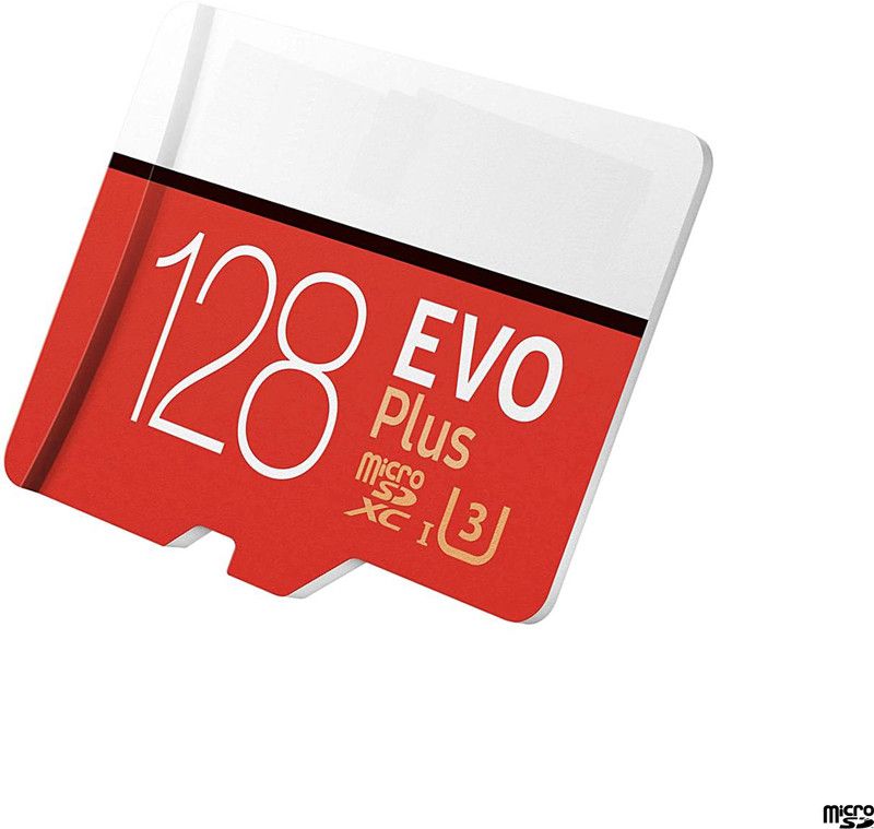Shop Smart EVO Plus™ MicroSDXC™ UHS-I U3 4K UHD Card (MB-MC128HA) 128 GB MicroSD Card Class 10 95 MB/s Memory Card
