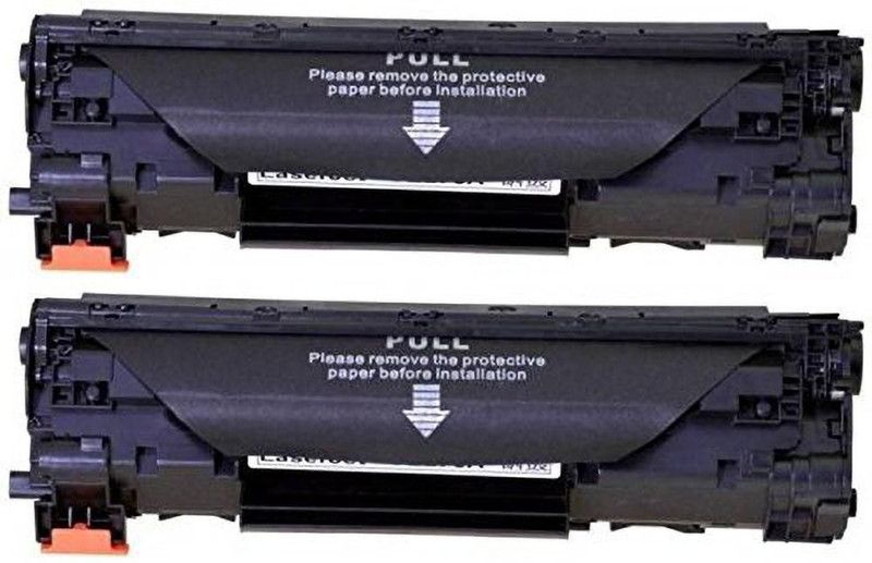 MOREL Toner Cartridge for HP Laserjet 1009 / P1100, P1102,P1102W,M1130, M1132 M1134 M1137 M1138 M1139 M1210 M1212nf M1214nfh M1217nfw M1219nf Printer Pack of 2 Black Ink Toner