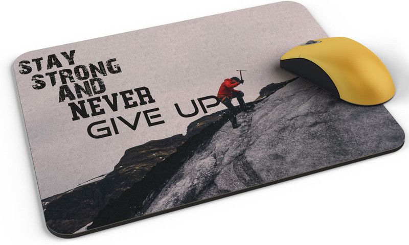 Shloka Never_give_up_2 Mousepad  (Multicolor)