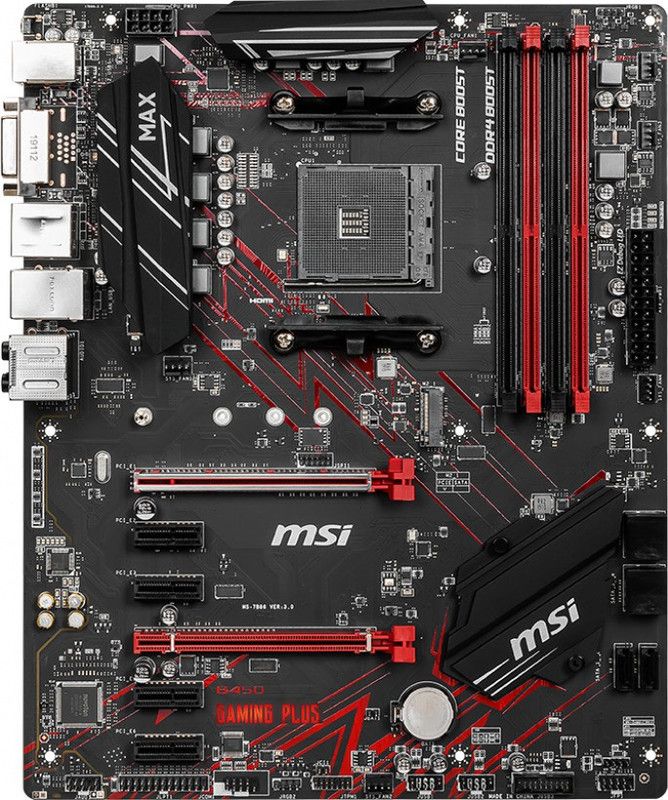 MSI b450 gaming plus Max Motherboard