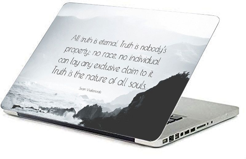 Sikhash Laptop Skins Decal Stickers HD Printed Quality Vinyl Stickers for Laptop cc374 Removable Matte Finish Self Adhesive Vinyl Laptop Decal 15.6