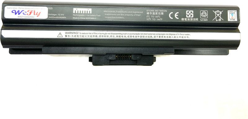 WEFLY Laptop Battery Compatible for Sony VAIO VGN-SR290JTH 6 Cell Laptop Battery