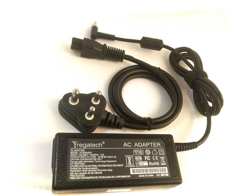 Regatech 15-AB040NO, 15-AB040SA, 15-AB041TU 65W Charger 65 W Adapter  (Power Cord Included)