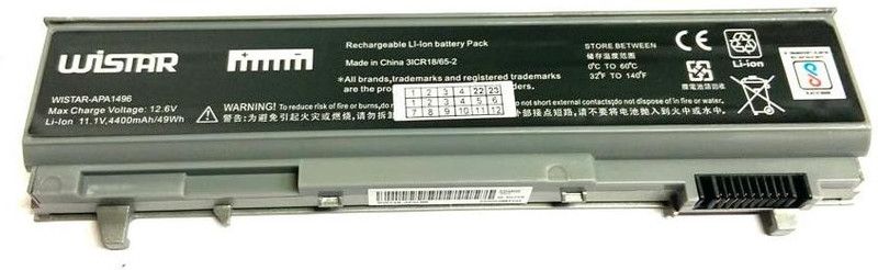 WISTAR NM631 NM632 Laptop Battery For Latitude E8400 E6500 3 Cell Laptop Battery