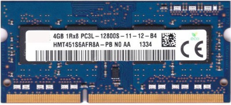 KAVTRON New DDR3 4 GB Laptop (4GB RAM PC3L 12800 DDR3 1600 MHz Low Voltage 1.35v Memory Module for Laptop)